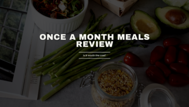 Once a month meals review